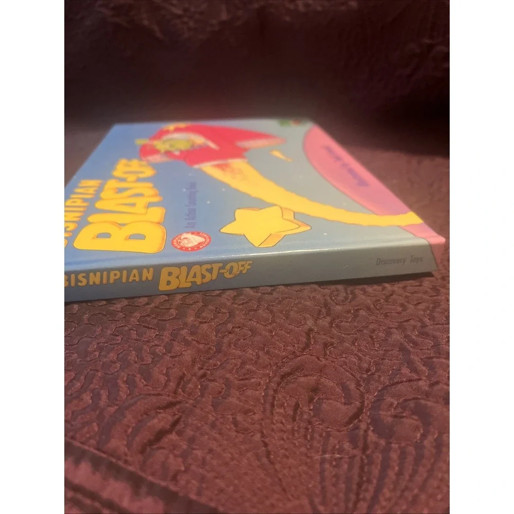 Discovery Books Bisnipian Blast-Off An Action Counting Book by Laurie Abel Popup